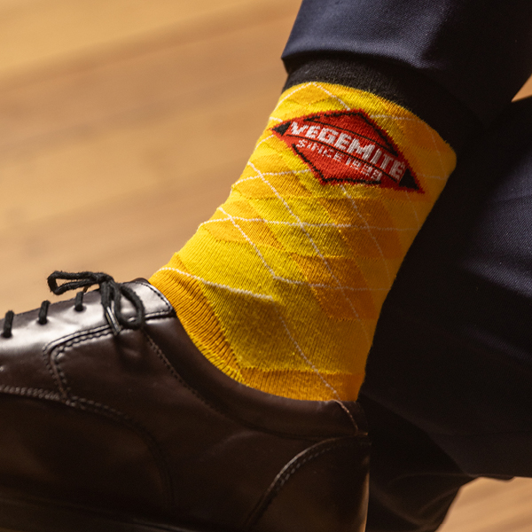 MITEY Socks - 100th Birthday Collectable - Tastes Like Australia